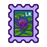 Blue Water Lily