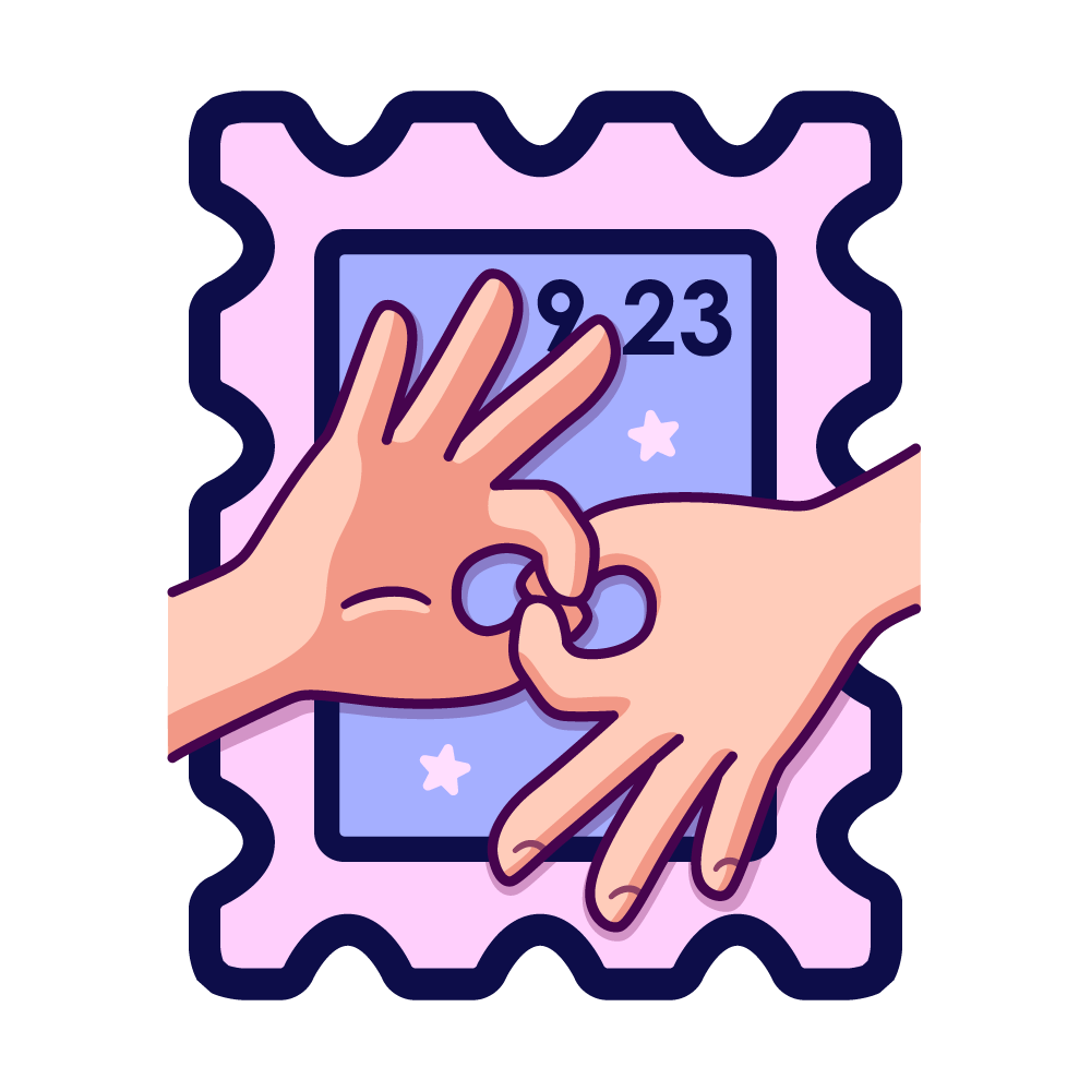 International Day of Sign Languages - Slowly Stamps