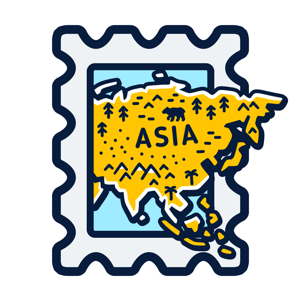 Footprints on Asia