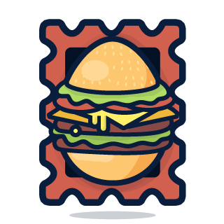 Burger Egg