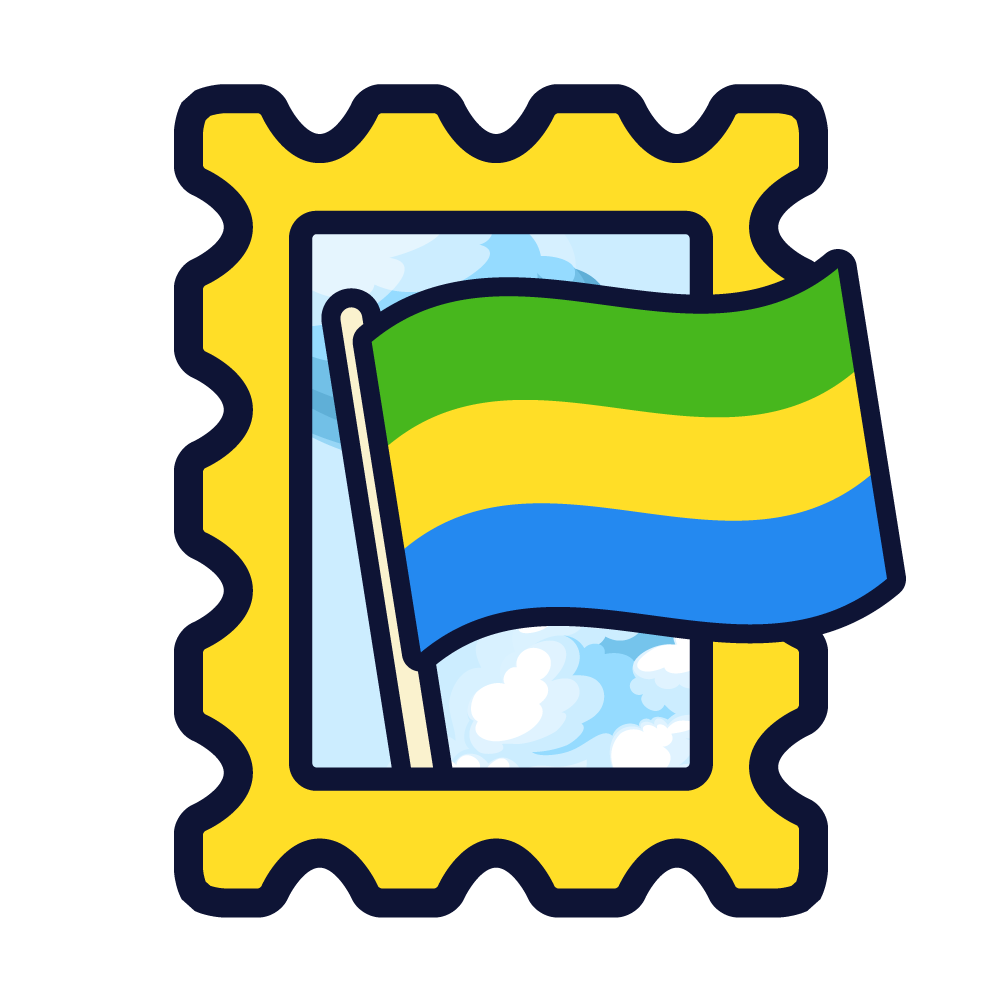 Flag of Gabon