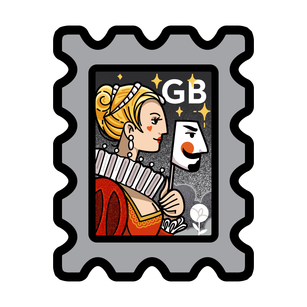 RBY21 - Guided By Northern Lights Yule Card By Briar (Yule Cards) At