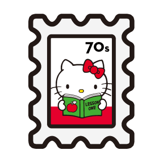 Hello Kitty in 70s (3) - Prangko Slowly